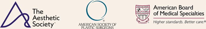 Dr. Michael S. Beckenstein credentials: The Aesthetic Society; American Society of Plastic Surgeons; American Board of Medical Specialties