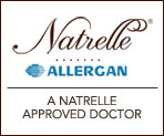 A Natrelle Approved Doctor badge